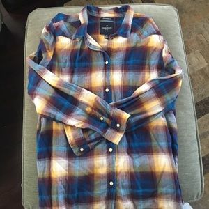 NWOT AE Boyfriend Fit Flannel